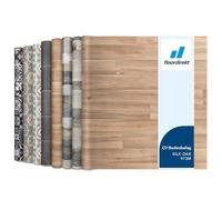 Floordirekt | Atlantic | Rouleaux, Dalles et lames PVC | 100 x 500 cm | Épaisseur de 2,7 mm | Idéal pour les passages intensifs cuisine, le salon, le couloir et la chambre | Silk Oak 973m