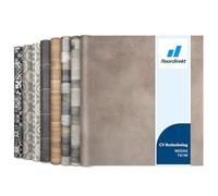 Floordirekt | Atlantic | Rouleaux, Dalles et lames PVC | 200 x 200 cm | Épaisseur de 2,7 mm | Idéal pour les passages intensifs cuisine, le salon, le couloir et la chambre | Midas 741m