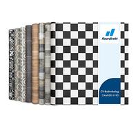 Floordirekt | Atlantic | Rouleaux, Dalles et Lames PVC | 200 x 800 cm | Épaisseur de 2,7 mm | Idéal pour Les passages intensifs Cuisine, Le Salon, Le Couloir et la Chambre | Damier 019d