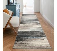 Floordirekt Chemin de cuisine, couloir et salon - Tapis de couloir antidérapant et moderne pour salon et chambre à coucher - Vendu au mètre - 80 x 150 cm - Motif marron, beige, gris, Archway