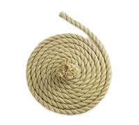 Floordirekt Corde en jute d'escalade - 5 m - 14 mm d'épaisseur - Corde en jute 100 % naturelle - Très solide - Pour le sport, la décoration de jardin, les travaux manuels, l'arbre à chat