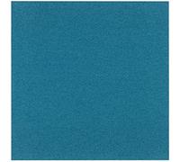 FLOORDIREKT Dalles de moquette autoportantes pour bureau et commerce - Carreaux de 50 x 50 cm chacun - Tapis robuste - Avec dos en vinyle antidérapant (Edinburgh turquoise Edg135f07, 50 x 50 cm)