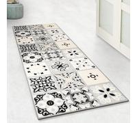 Floordirekt Dublin Tapis de couloir | Tapis à boucles fines avec motif | Chemin de cuisine, couloir et salon | Antidérapant et antistatique (80 x 150 cm)