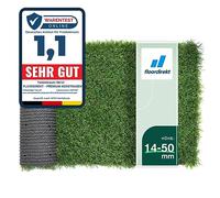 Floordirekt | Gazon Synthétique Artificiel - Rouleau Gazon Qualité Supérieure - Idéal pour Balcon, terrasse et Jardin | Différentes Tailles et épaisseurs | 25mm de Hauteur, Cambridge, 100x100 cm