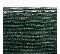 Floordirekt | Marius | Rouleau Brise Vue Occultant | 1 m x 6 m | Corde/Lien de Fixation Inclus | Tissu HDPE d'ombrage 150 g/m² | Protection solaire, Brise-Vue, Brise-Vent, Vert foncé