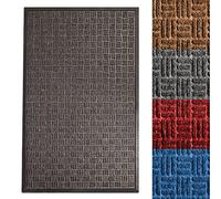 Floordirekt Ocean - Tapis de porte - Anti-saleté - Structure de grattoir - Grattoir à chaussures et tapis de propreté en un seul - 4 couleurs et 3 tailles (anthracite, 120 x 180 cm)