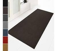 Floordirekt Paillasson 100 x 150 cm, marron, également idéal comme tapis de capture de saleté sur mesure, pour couloir, cuisine, lavable, antidérapant, au mètre (Hong Kong)