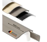 Floordirekt Profilé de transition autocollant - Barre de transition - Compensation de hauteur jusqu'à 11 mm - En aluminium - Profil d'ajustement de 38 mm x 100 cm - Profil de compensation de hauteur -