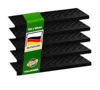 Floordirekt - Tapis d'escalier en Caoutchouc Autocollant - Résistant aux intempéries et antidérapant - Tapis de Marche en Caoutchouc pour l'extérieur - Tapis antidérapant - Diamond, XXL