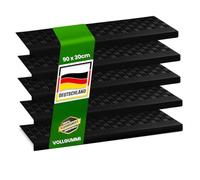 Floordirekt - Tapis d'escalier en Caoutchouc Autocollant - Résistant aux intempéries et antidérapant - Tapis de Marche en Caoutchouc pour l'extérieur - Tapis antidérapant - Diamond, XL