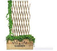 Floordirekt | Treillis en Bambou pour Les Plantes grimpantes - Extensible - Résistant aux intempéries et Durable - Ideal pour Les Jardins, Les clôtures, la décoration | 60 x 180 cm