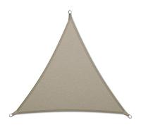 Floordirekt Voile d'ombrage imperméable 3,6 x 3,6 x 5,1 m, Gris - Triangulaire - pour jardin, terrasse et balcon - Résistant aux UV et aux intempéries