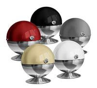 Floordirekt Zucchero Boule à sucre | Couvercle rabattable avec poignée | Convient pour le sucre ou les bonbons | Design élégant en 5 couleurs | Sucrier (Beige)