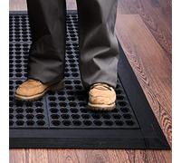 Floortex Doortex Tapis Anti-Fatigue Motif Haut Ouvert 80 x 120 cm