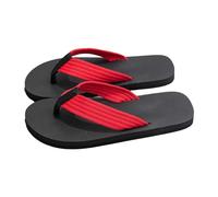 Flop cachés pour pénis, tongs cachés, Quick-Dry Flip Flop Slides,Summer Beach Comfort, Sandales antidérapantes Spoof Beach Flip Flops, pantoufles drôles d'empreinte des pieds, série Freely, Rouge A