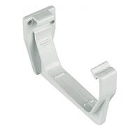 FloPlast - Lot de 3 supports pour système de gouttière carrée 114 mm - Blanc - RKS1W