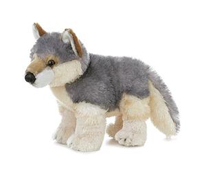 Flopsie Aurora, 13269, Le Loup 30cm, Peluche, Gris and Marron