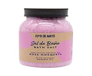 Flor de Mayo - Sel de bain minéral rose musquée 650 g