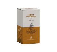 Flor de Tisana Rooibos et Orange Douce, Infusion en Sachets Pyramide, Lot de 4 Boîtes de 20 Sachets