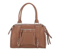 flora & co | Grand Sac Bowling Femme Cours Travail Format A4 Camel