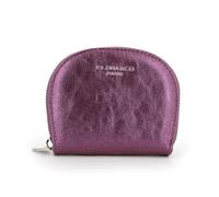 Flora & Co - Porte-Cartes Femme Similicuir Irisé - 11 Emplacements Cartes De Crédit Et Pièce D’Identité - Grande Capacité Volumineux - Violet