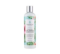 Flora & Curl Après-shampoing pour cheveux bouclés Coconut Mint Curl Refresh Après-shampoing 300 ml