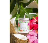 Flora & Curl Rafraichir Argile Lavage Noix de Coco Menthe pour Kinky & Naturelle
