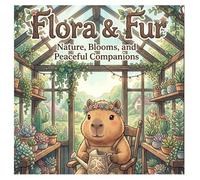 Flora & Fur: The Capybara’s Chronicle Colouring Book: Whimsical Nature, Mystical Blooms, and Peaceful Companions in a Sun-Drenched Nursery