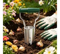 Flora Guard Plantoir à bulbes avec marqueur de profondeur - Vert
