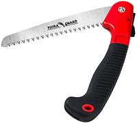 FLORA GUARD Pliable Scie à Main, Scie d'élagage Camping/avec Robuste 17,8 cm Professional Scie Pliante (Rouge)
