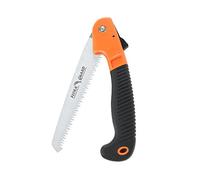FLORA GUARD Pliable Scie à Main, Scie d'élagage Camping/avec Robuste 17,8 cm Professional Scie Pliante (Orange)