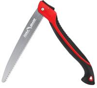 FLORA GUARD Scie à Elaguer 30 cm, scie à élaguer robuste en acier SK5 de qualité supérieure, scie à main pour camping dans le bois, scie elagage avec dents de rasage 3D