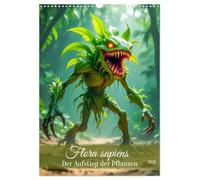 Flora sapiens - Der Aufstieg der Pflanzen (Wandkalender 2026 DIN A3 hoch), CALVENDO Monatskalender: Ein epischer Kunstkalender, der die Evolution neu ... den dominanten, lebenden Wesen unserer Erde.