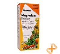 Floradix Magnésium 250 ML Liquide Nourriture Supplément pour Muscle Fonction