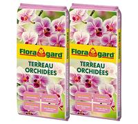 Floragard Terreau Orchidées UAB - pour Vos orchidées d’intérieur 2x5l