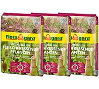 Floragard Terreau Special pour Plantes Carnivores 3x3L