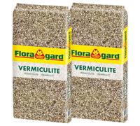 Floragard Vermiculite 1-2 mm, Amélioration Tout-en-Un pour Votre Jardin - 2x5l