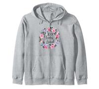 Floral 109 Year Old 109th Birthday Men Women 109 Years Loved Sweat à Capuche