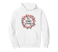 Floral 95 Year Old Loved 95th Birthday Women 95 Years Old Sweat à Capuche