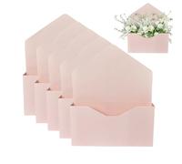 Floral Arrangement Cases - Folding Paper Wrapping Bag, Bouquet Envelope Holders for Florist, Gift Design, Flower Packaging Set with Five Piece Pack, Floral Gift Containers for Celebration