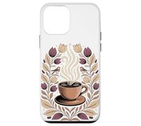 Floral Art Café Tasse Grains Caféine Espresso Barista Coque pour iPhone 12 mini