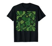 Floral Boho Succulent Watercolor Botanical Vibes T-Shirt