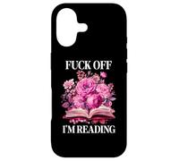 Floral Book Smut Slut Read Smutty Books Fuck Off I'm Reading Coque pour iPhone 17
