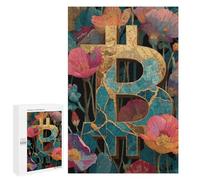 Floral Cracked Artwork Puzzle 1000 Pièces Educa Jouet en Bois Cadeau Unique Décoration Intérieure Jeu Éducatif Challenge Toy Adultes Et Enfants À Partir De 14 Ans 1000 PCS