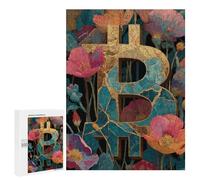 Floral Cracked Artwork Puzzle 500 Pièces Educa Jouet en Bois Cadeau Unique Décoration Intérieure Jeu Éducatif Challenge Toy Adultes Et Enfants À Partir De 14 Ans 500 PCS