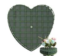 Floral Craft Foam Moss Crafts - Heart Shape Green Florist Sponge | Wet Foam Fresh Flowers | Floral Bricks Flower Green Plant Foam Sponge For Flower Arrangements, Styrofoam Floral Design Supplies