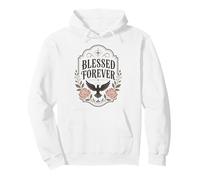 Floral de la Foi chrétienne bénie pour Toujours Sweat à Capuche