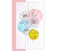 Floral Dreams: A Premium Box Grid A5 Journal & Creative Vision Planner: Original Art Watercolor Painting Cover, 120 Numbered Grid Pages, 2026 ... Board for Goal Setting & Artistic Journaling