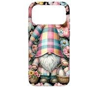 Floral Easter GNOME with Cute Butterfly Decor for Spring Coque pour iPhone 17 Pro Max
