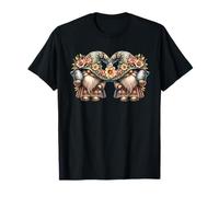 Floral Easter Gnomes with Spring Flower Hat for GNOME Lover T-Shirt